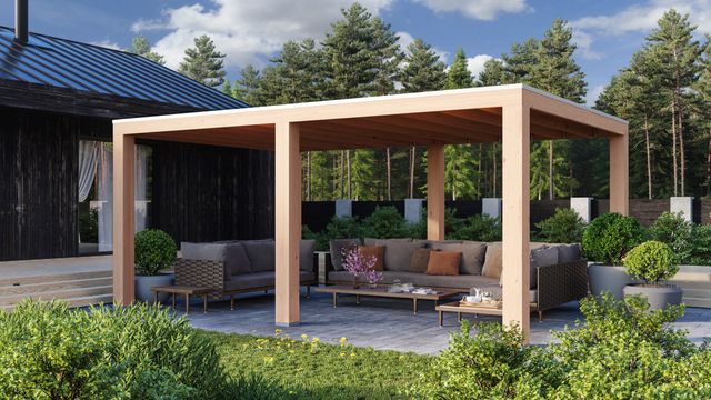 WoodAcademy douglas overkapping Ruby Excellent