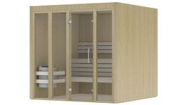 Hot Orange Blossom Binnensauna Foto van Hot Orange Blossom Binnensauna