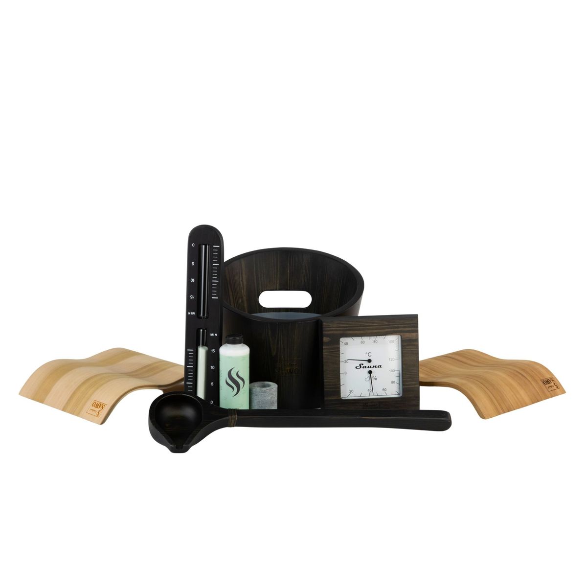 Sawo saunaset Luxe - zwart