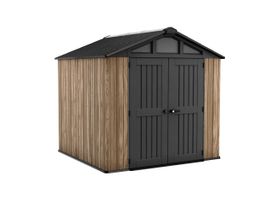 Foto van Keter Summit Oak 88 Kunststof Tuinhuis