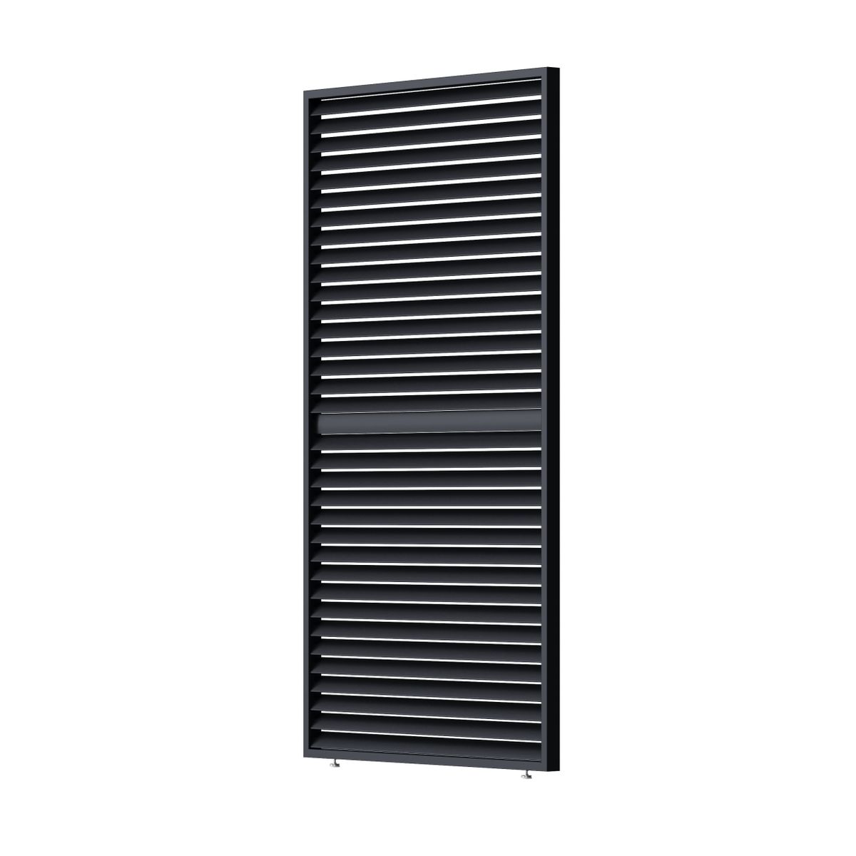 Porchenzo verstelbaar shutter paneel 123 cm - antraciet