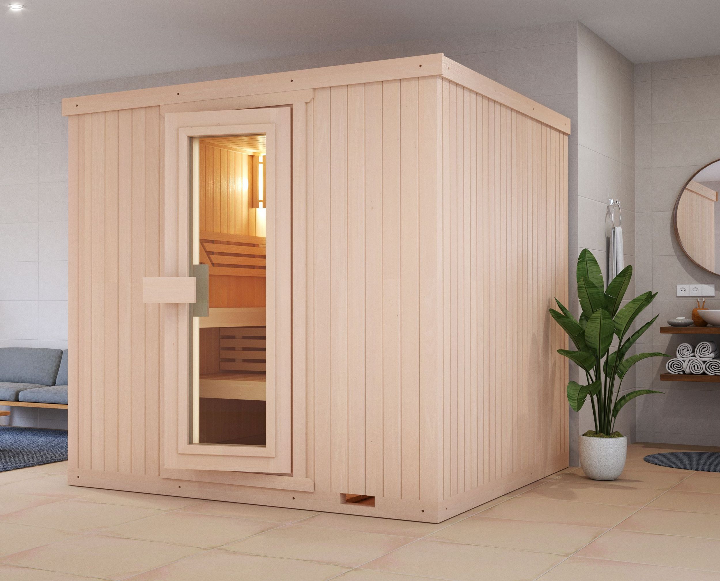 Foto der Azalp Elementsauna Classic