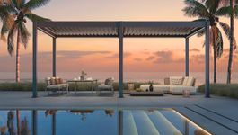 Foto von Porchenzo E-Paros aluminium pergola mit LED - Anthrazit