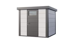 Foto van Telluria Classico 2424 metalen tuinhuis