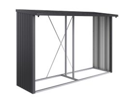 Foto van Biohort Woodstock 300 Metalen Houtopslag