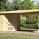 Karibu Schwandorf 3 Gartenhaus mit Anbaudach 280 cm (77742)