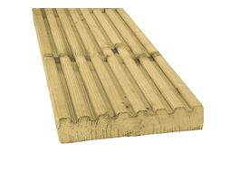 Foto van Azalp NE Vuren Houten vlonders Slipproef FSC 28 x 145 mm