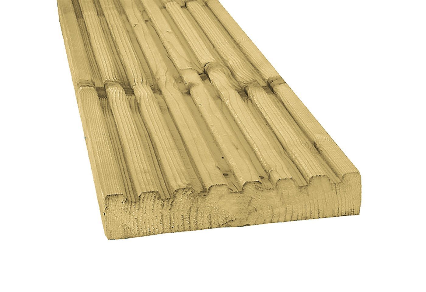Foto van Azalp NE Vuren Houten vlonders Slipproef FSC 28 x 145 mm