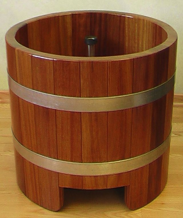 Azalp Fussbecken 63 cm - Kambala gelackt (FW63-07)