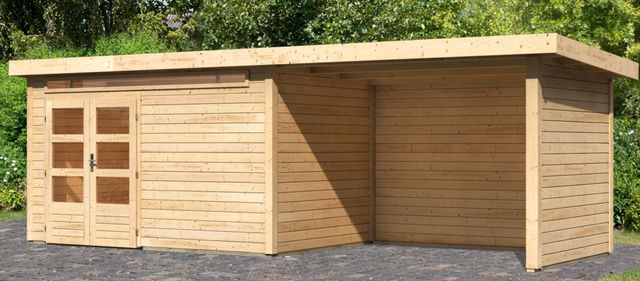 Karibu 83004 Kandern 7 tuinhuis met overkapping