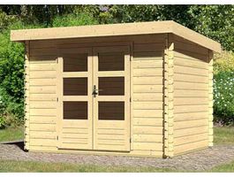 Karibu 73285 Bastrup 3 blokhut Foto van Karibu 73285 Bastrup 3 blokhut