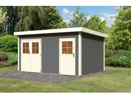 Foto von Karibu 83141 Mattrup Gartenhaus - Terragrau