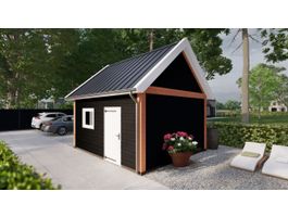 Foto van Trendhout buitenverblijf Zadeldak Select Modern