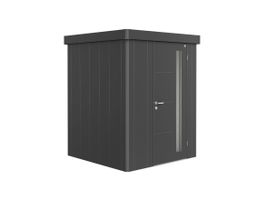 Biohort Neo 1A metalen tuinhuis Foto van Biohort Neo 1A metalen tuinhuis