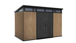 Keter Signature 117 Kunststoff-Gartenhaus Venetian Braun Foto von Keter Signature 117 Kunststoff-Gartenhaus Venetian Braun