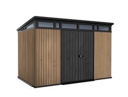 Keter Signature 117 Kunststoff-Gartenhaus Venetian Braun Foto von Keter Signature 117 Kunststoff-Gartenhaus Venetian Braun