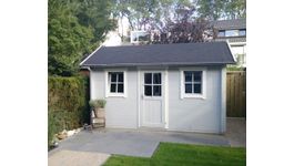 Azalp Blokhut Lis Foto van