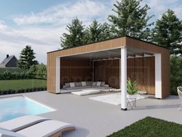 Foto von Trendhout Außenaufenthalt Capri - links