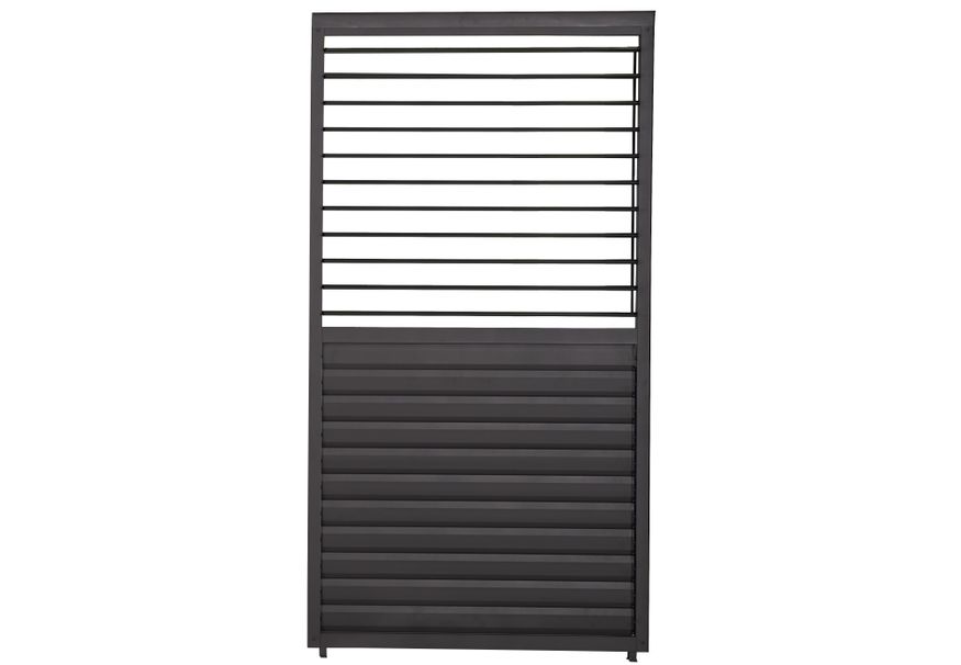 Mirador verstelbaar shutter paneel 93 cm - antraciet Foto van Mirador verstelbaar shutter paneel 93 cm - antraciet