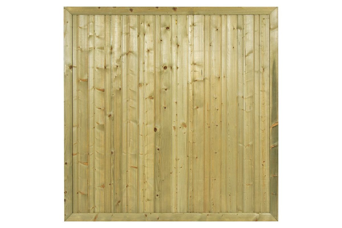 Azalp tuinscherm vurenhout dicht rhombus