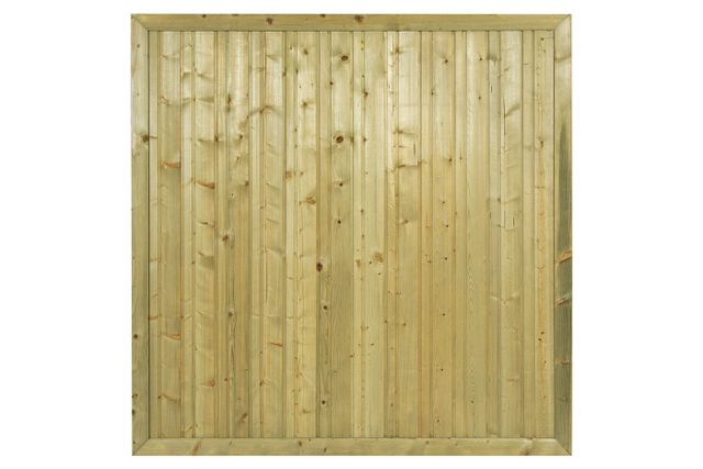 Azalp tuinscherm vurenhout dicht rhombus