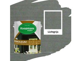 Koopmans Impra - Hellgrau - 2.5L - Hochglanz Foto von Koopmans Impra - Hellgrau - 2.5L - Hochglanz