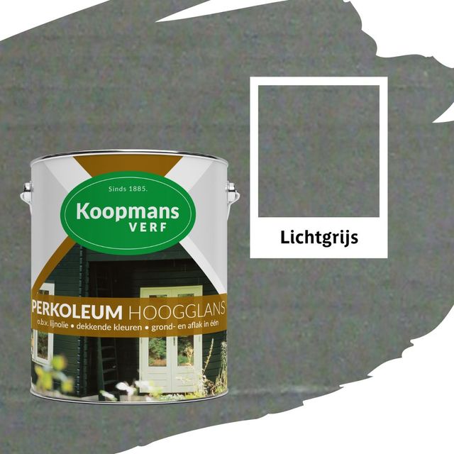Koopmans Impra Lichtgrijs Hoogglans Transparant 2.5L