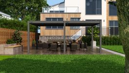 Porchenzo Paros Max aluminium Pergola Foto von Porchenzo Paros Max aluminium Pergola