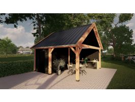 Foto van Trendhout buitenverblijf Zadeldak Select Landelijk