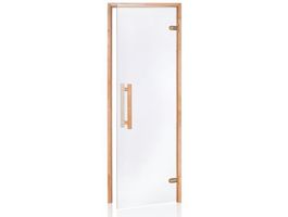 Hot Orange Saunatür Natur 70x190 cm Foto von Hot Orange Saunatür Natur 70x190 cm