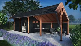 Foto von Trendhout de Heerd Schuppen mit Satteldach