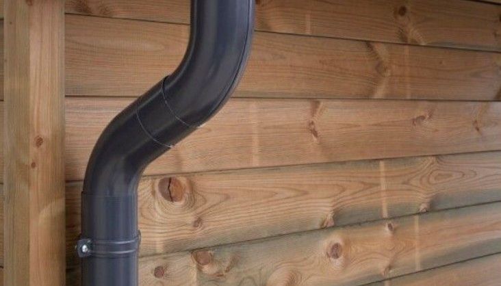 Interflex stalen dakgootset - antraciet