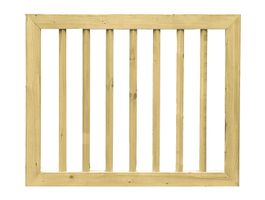 Azalp vurenhouten deur recht kader 80x100 cm Foto van Azalp vurenhouten deur recht kader 80x100 cm