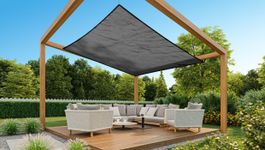 Nesling Coolfit Schaduwdoek Vierkant Foto van Nesling Coolfit Schaduwdoek Vierkant