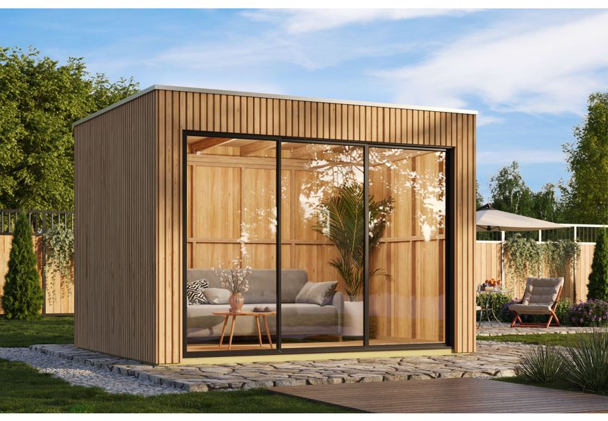 SmartShed Gartenhaus Cube Novia 3535 Foto von SmartShed Gartenhaus Cube Novia 3535