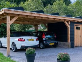 Foto van Trendhout carport met schuur Florence