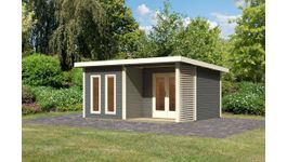 Karibu 33126 Radeburg 5 Gartenhaus - Terragrau Foto von Karibu 33126 Radeburg 5 Gartenhaus - Terragrau