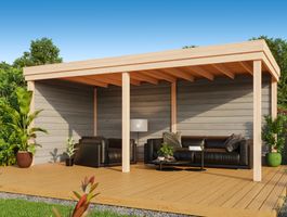 WoodAcademy Douglasien Überdachung Earl Grigio Foto von WoodAcademy Douglasien Überdachung Earl Grigio