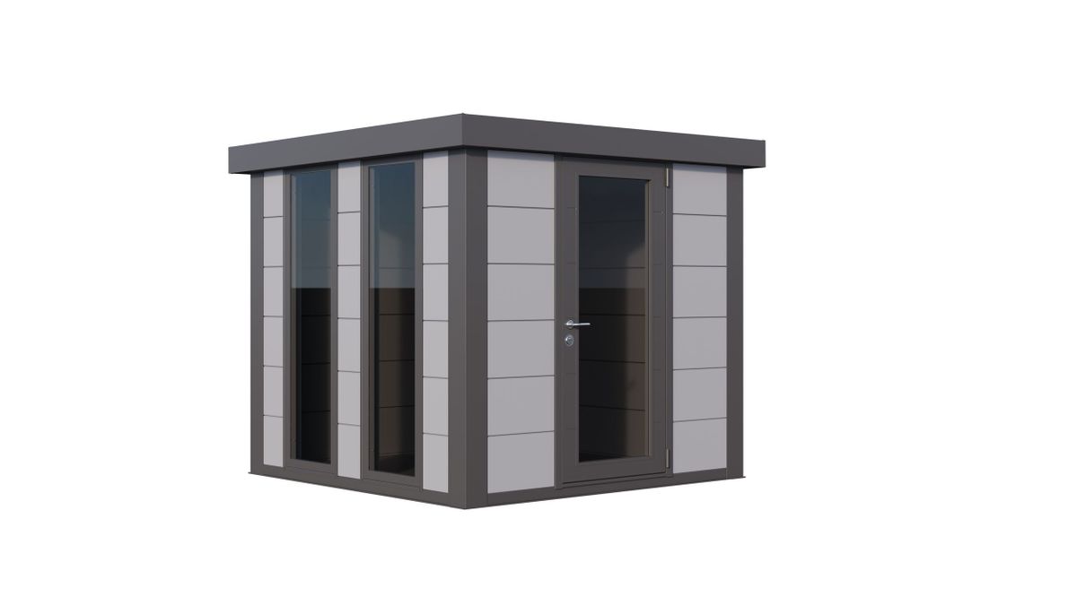 Telluria Luminato 2424 metalen tuinkantoor