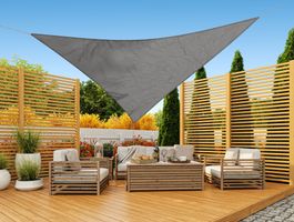 Nesling Dreamsail Schaduwdoek Driehoek Foto van Nesling Dreamsail Schaduwdoek Driehoek