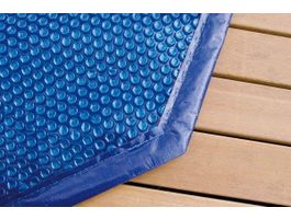 Foto van Ubbink Azura zomerzeil 750 x 400 cm (8-hoekig) ovaalvormig zwembad