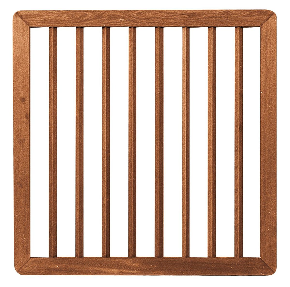 Azalp tuindeur Bangkirai recht kader