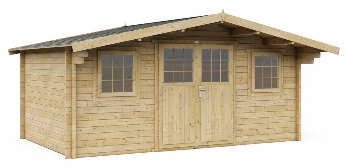 Interflex blokhut 5133 - geïmpregneerd