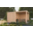 Foto von WoodAcademy Gartenhaus mit Überdachung Nefriet Excellent 500x400 cm