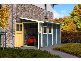 Foto von Karibu 73074 Wandlitz 4 Gartenhaus - Terragrau
