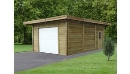 Solid S7756 Houten Carport Foto van Solid S7756 Houten Carport