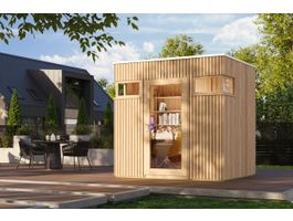 Foto van SmartShed geisoleerde tuinkantoor Kampas