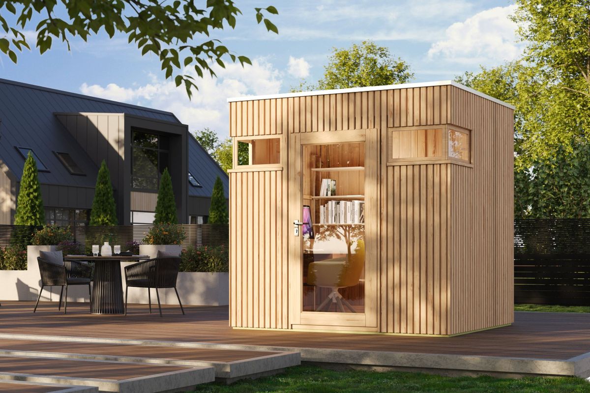 SmartShed geisoleerde tuinkantoor Kampas