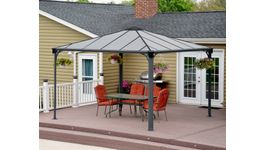 Palram - Canopia Palermo 3600 Aluminium Overkapping Foto van Palram - Canopia Palermo 3600 Aluminium Overkapping