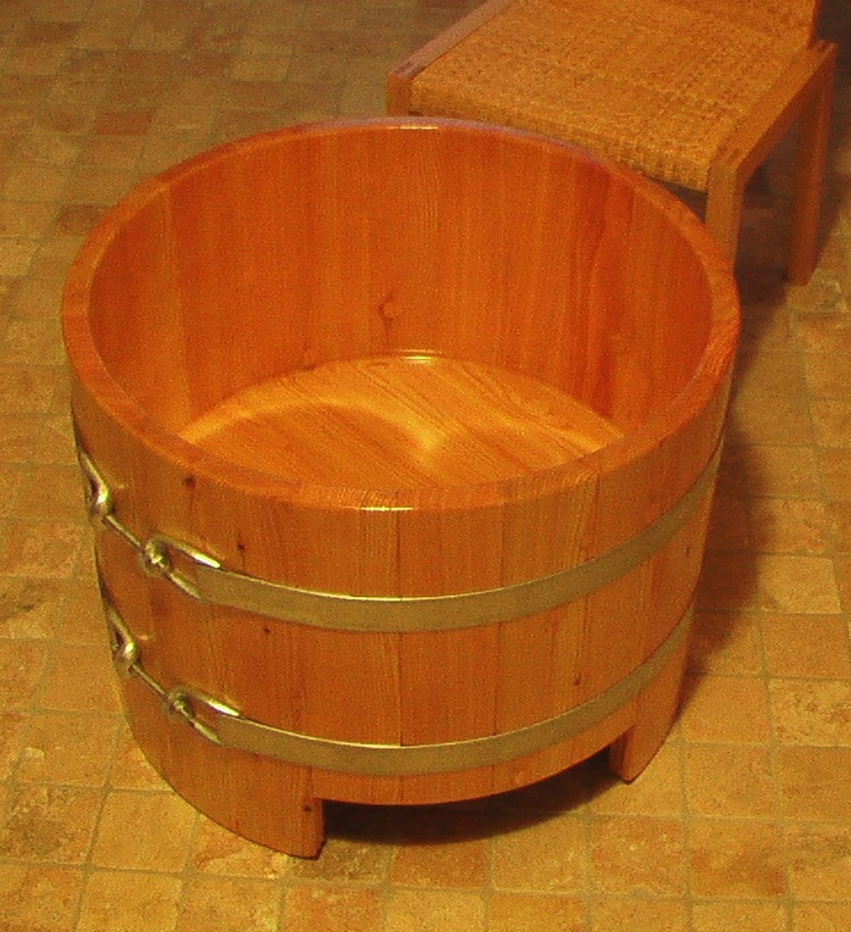 Azalp Voetenbak 63 cm - lariks (FW63-07)